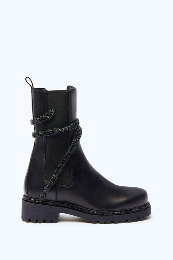 jeweled cleo crystal black bootie 25 rene caovilla