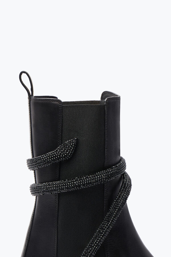 jeweled cleo crystal black bootie 25 rene caovilla