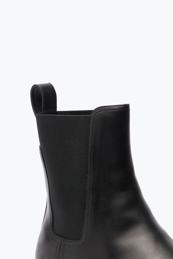 jeweled black leather ankle boots bika rene caovilla