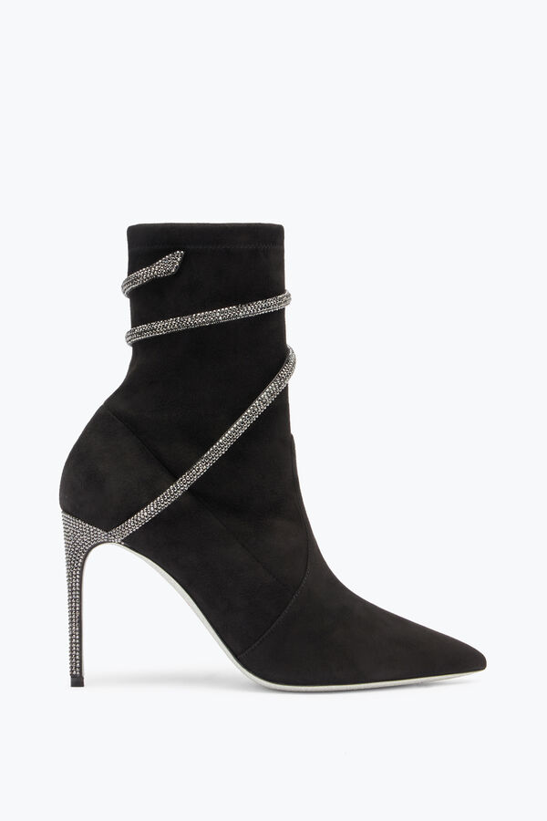jeweled cleo crystals black bootie 100 rene caovilla