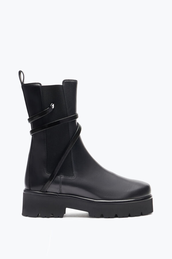 jeweled juniper black biker boot 45 rene caovilla