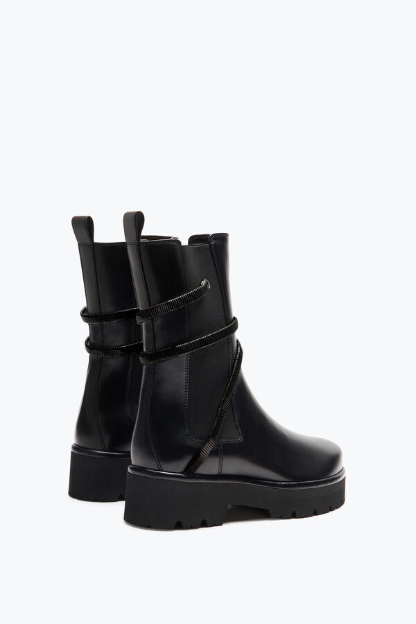 jeweled juniper black biker boot 45 rene caovilla