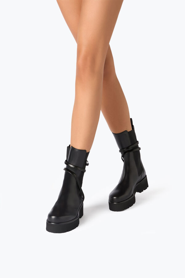 jeweled juniper black biker boot 45 rene caovilla