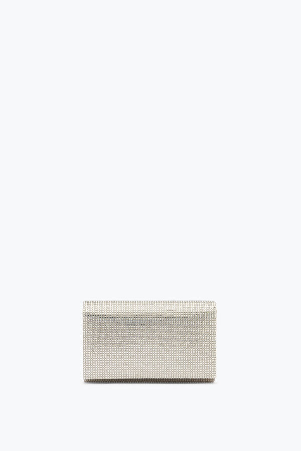 jeweled silver jewel clutch bag aida rene caovilla