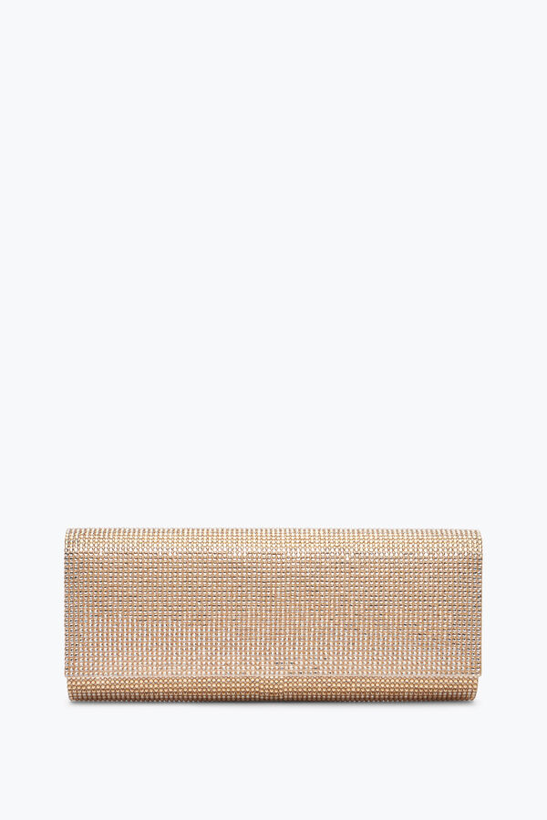 jeweled zafira gold clutch with all-over crystals rene caovilla