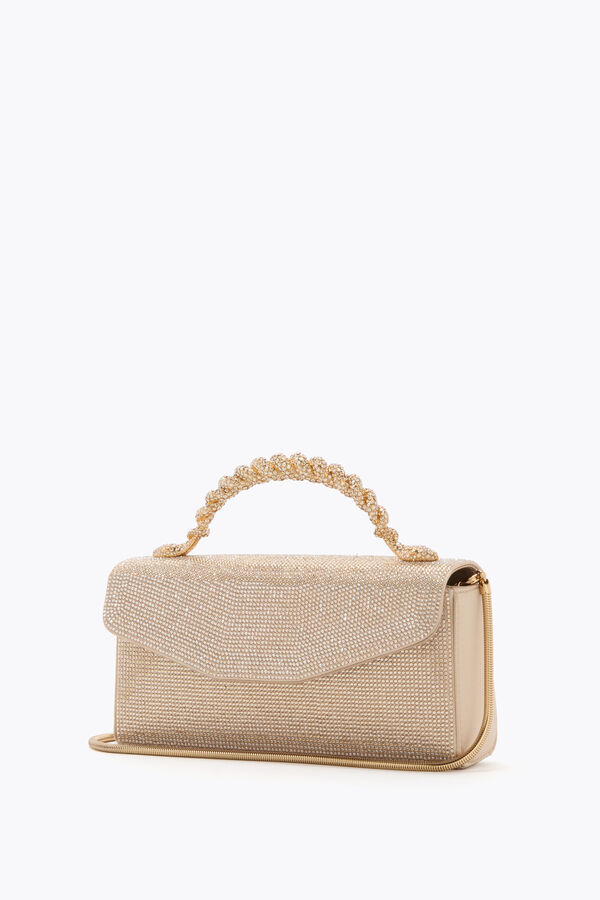 jeweled victoria gold mini bag rene caovilla