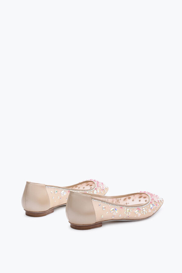 jeweled cinderella champagne ballerina 10 rene caovilla