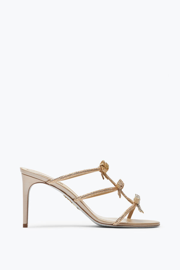 jeweled caterina champagne mule 80 rene caovilla