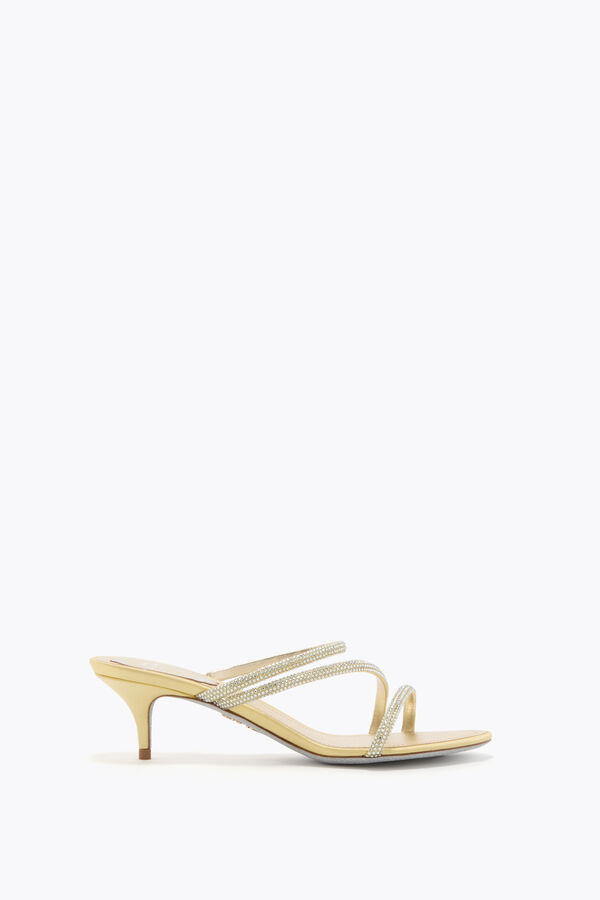 jeweled erin lemon yellow mule 50 rene caovilla