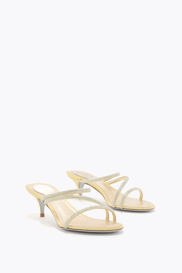 jeweled erin lemon yellow mule 50 rene caovilla