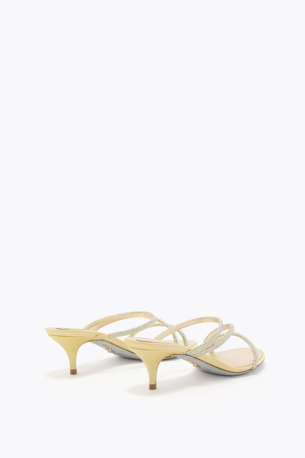 jeweled erin lemon yellow mule 50 rene caovilla