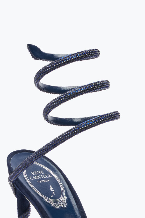jeweled margot midnight blue pump 105 rene caovilla