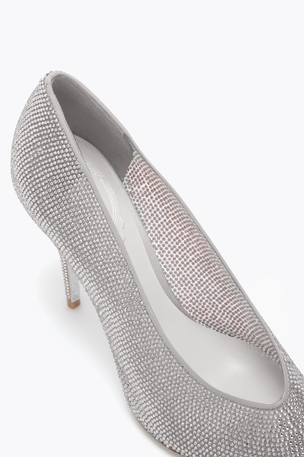 jeweled jinny silver pump 100 rene caovilla