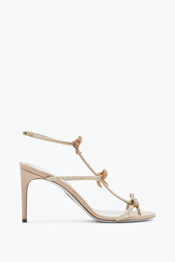 jeweled caterina gold sandal 80 rene caovilla