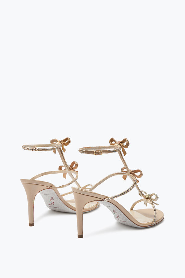 jeweled caterina gold sandal 80 rene caovilla
