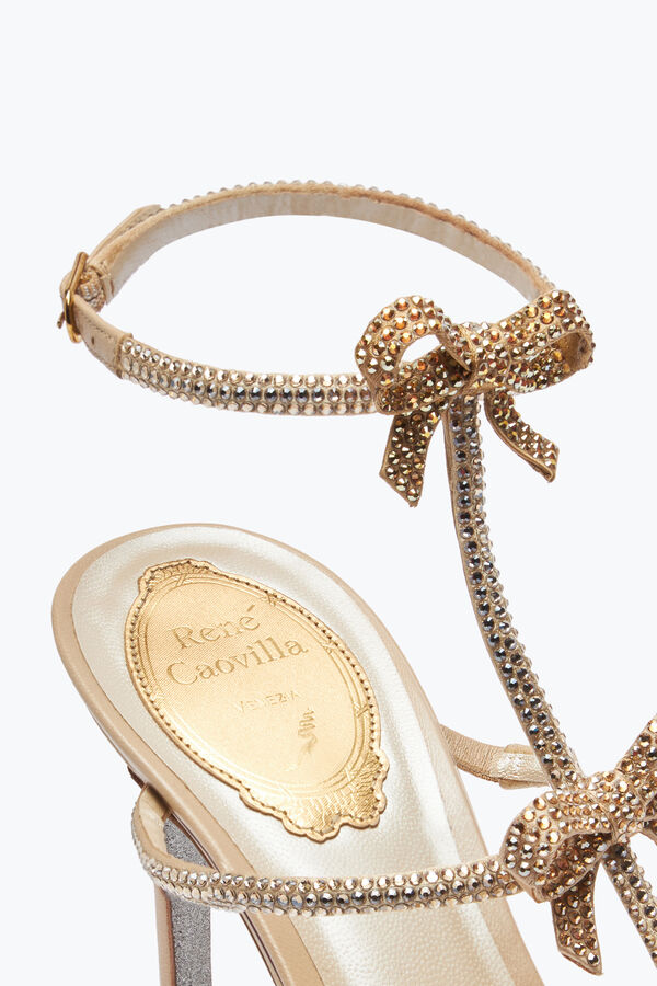 jeweled caterina gold sandal 80 rene caovilla
