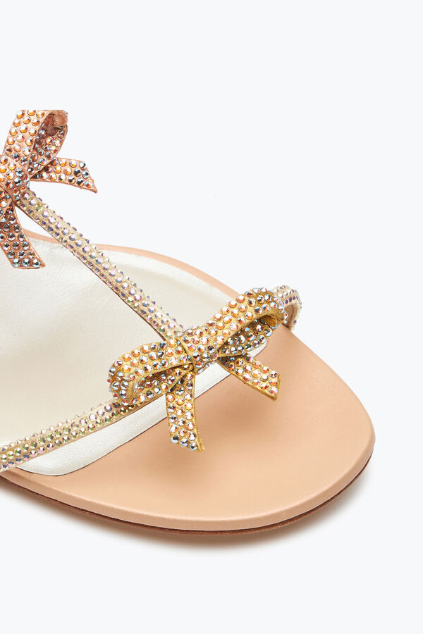jeweled sandals with ankle laces caterina rene caovilla