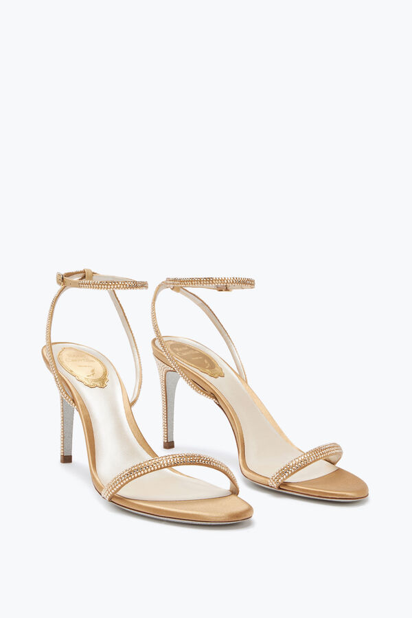 jeweled ellabrita crystal beige sandal 80 rene caovilla