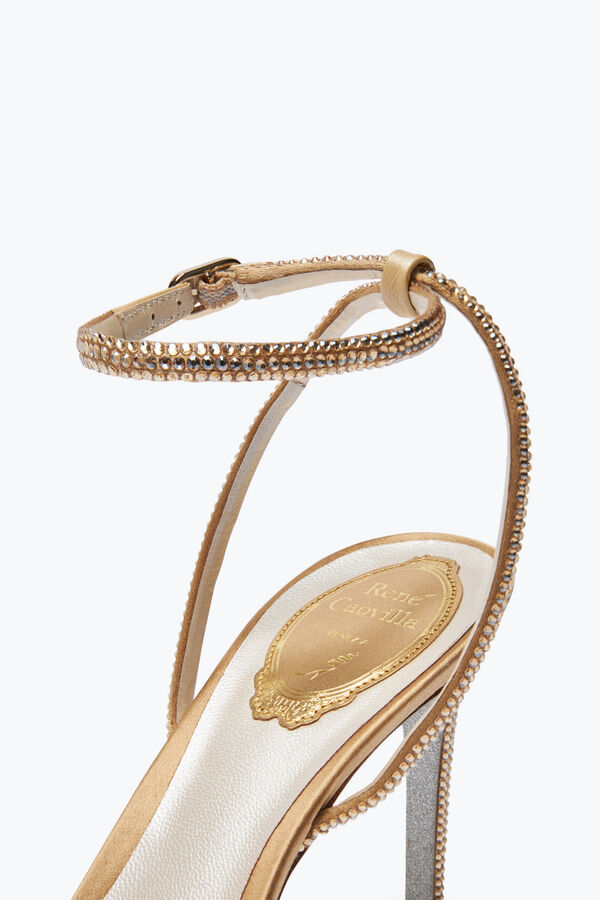 jeweled ellabrita crystal beige sandal 80 rene caovilla