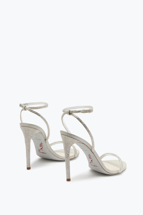 jeweled ellabrita pearl grey sandal 105 rene caovilla