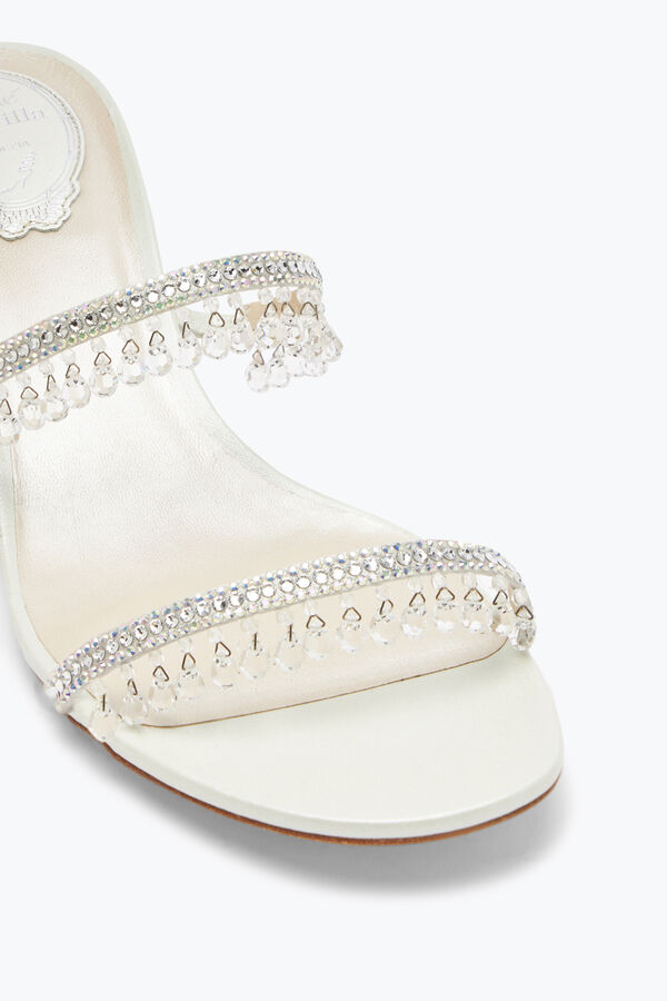 jeweled chandelier ivory sandal 40 rene caovilla