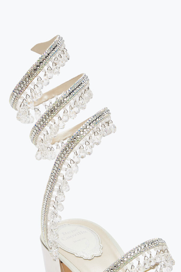 jeweled chandelier ivory sandal 40 rene caovilla