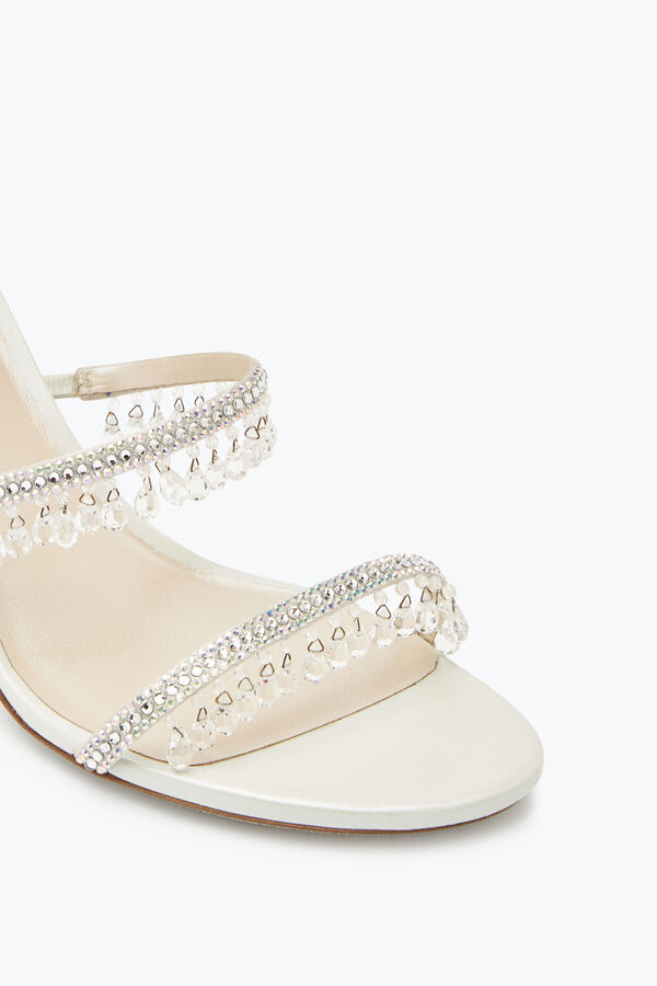 jeweled chandelier ivory sandal 80 rene caovilla