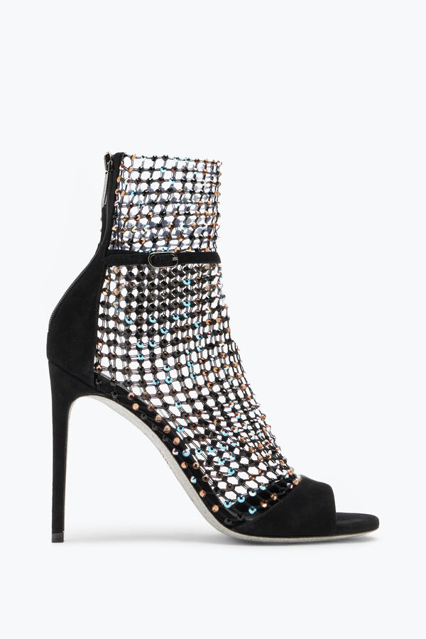 jeweled galaxia black sandal 105 rene caovilla