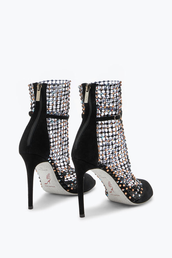 jeweled galaxia black sandal 105 rene caovilla