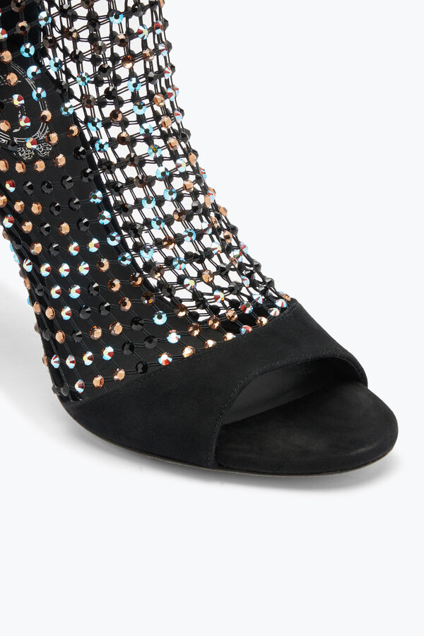 jeweled galaxia black sandal 105 rene caovilla
