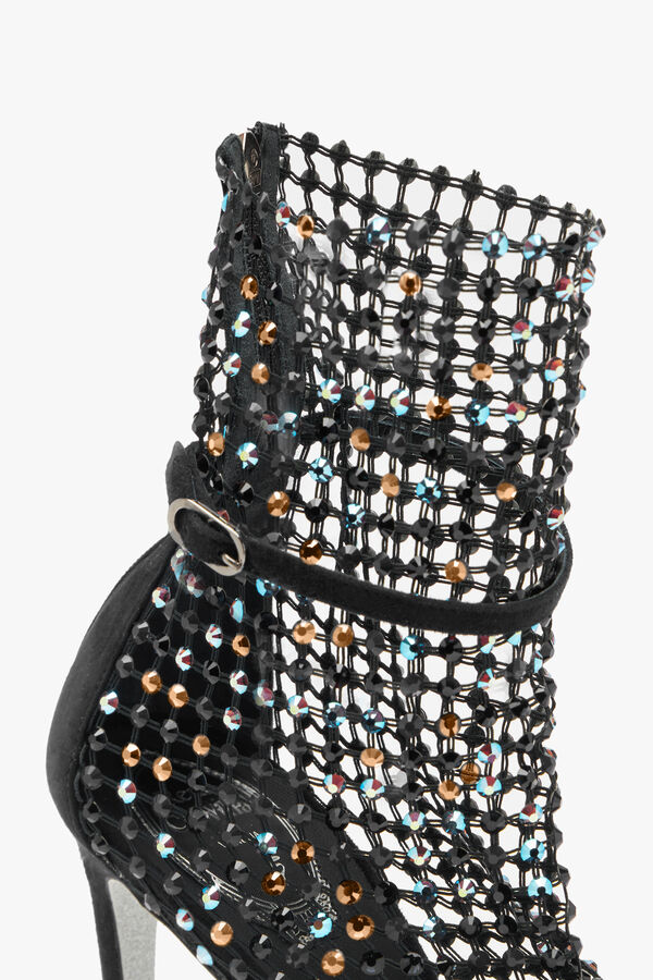 jeweled galaxia black sandal 105 rene caovilla