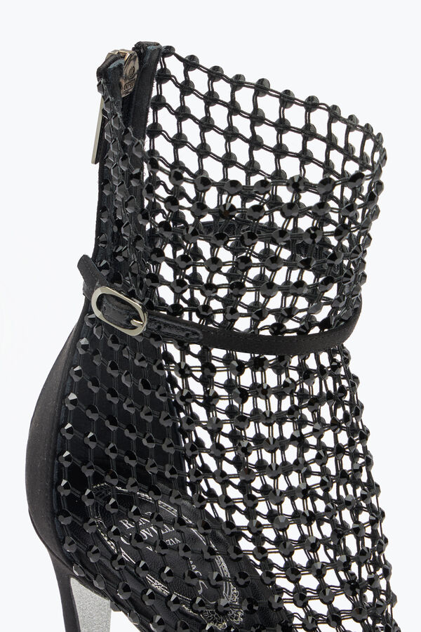 jeweled galaxia black sandal 105 rene caovilla