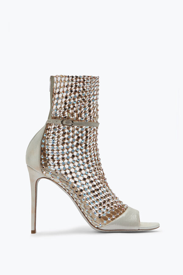 jeweled ivory stiletto heel sandals galaxia 105 rene caovilla