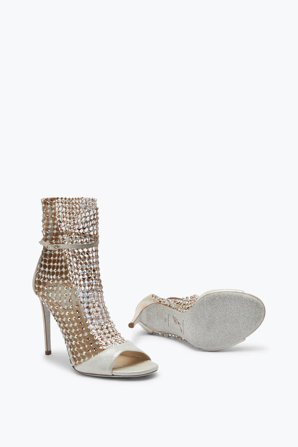 jeweled ivory stiletto heel sandals galaxia 105 rene caovilla