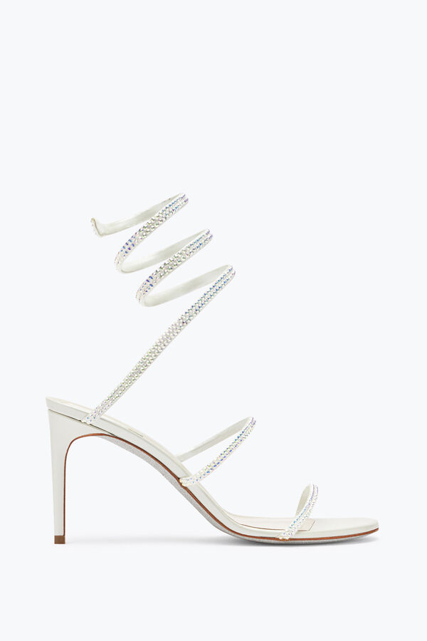 jeweled satin jewel sandals cleo rene caovilla