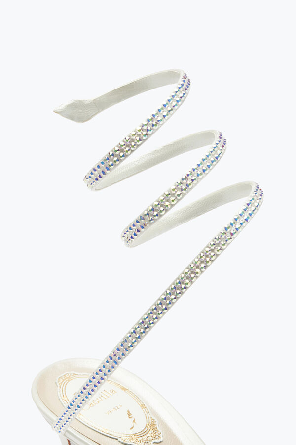 jeweled satin jewel sandals cleo rene caovilla