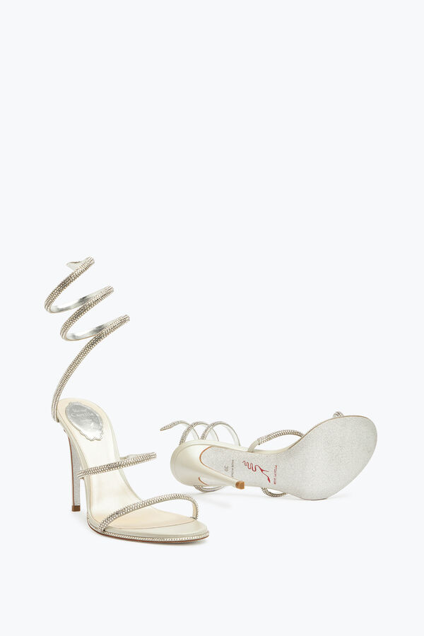 jeweled evening satin sandals cleo rene caovilla
