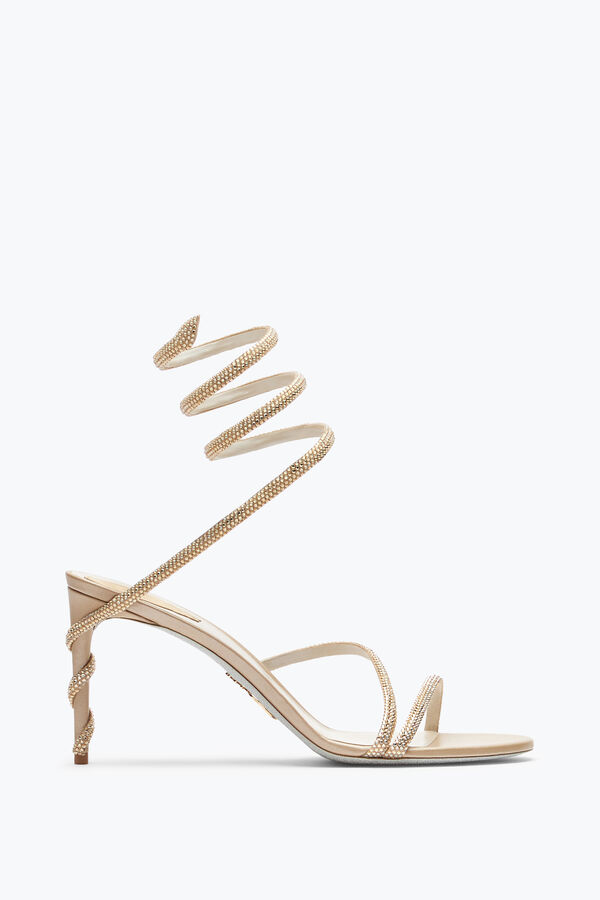 jeweled margot honey sandal 80 rene caovilla