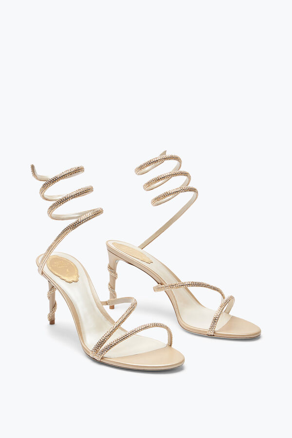 jeweled margot honey sandal 80 rene caovilla