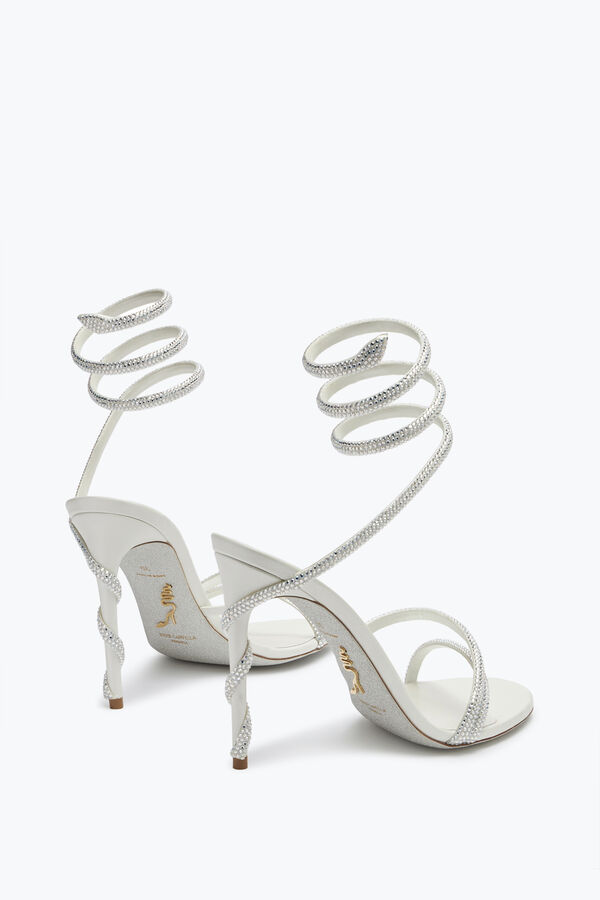jeweled margot crystal ivory sandal 105 rene caovilla