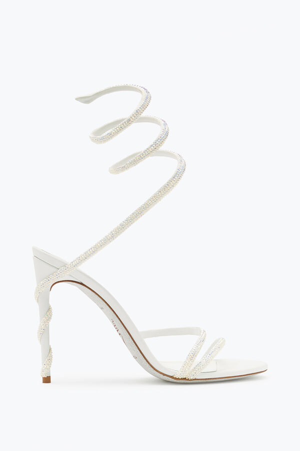 jeweled margot swarovski white sandal jewel rene caovilla