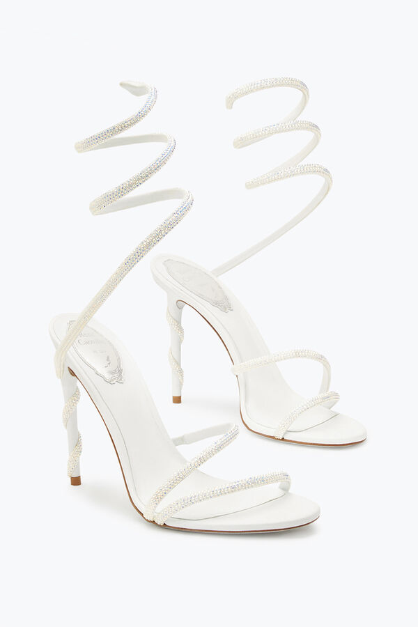 jeweled margot swarovski white sandal jewel rene caovilla