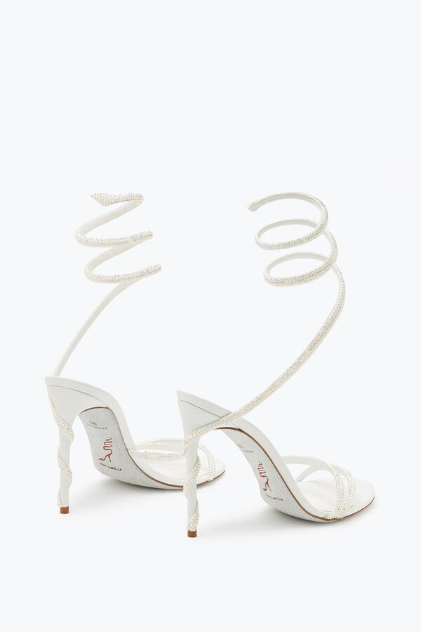 jeweled margot swarovski white sandal jewel rene caovilla