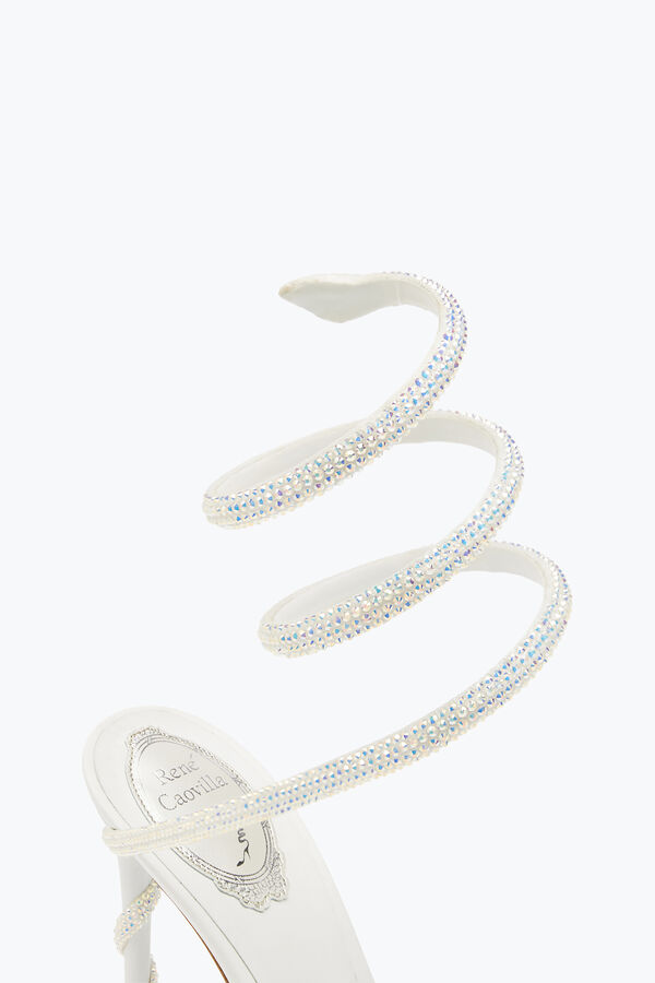 jeweled margot swarovski white sandal jewel rene caovilla