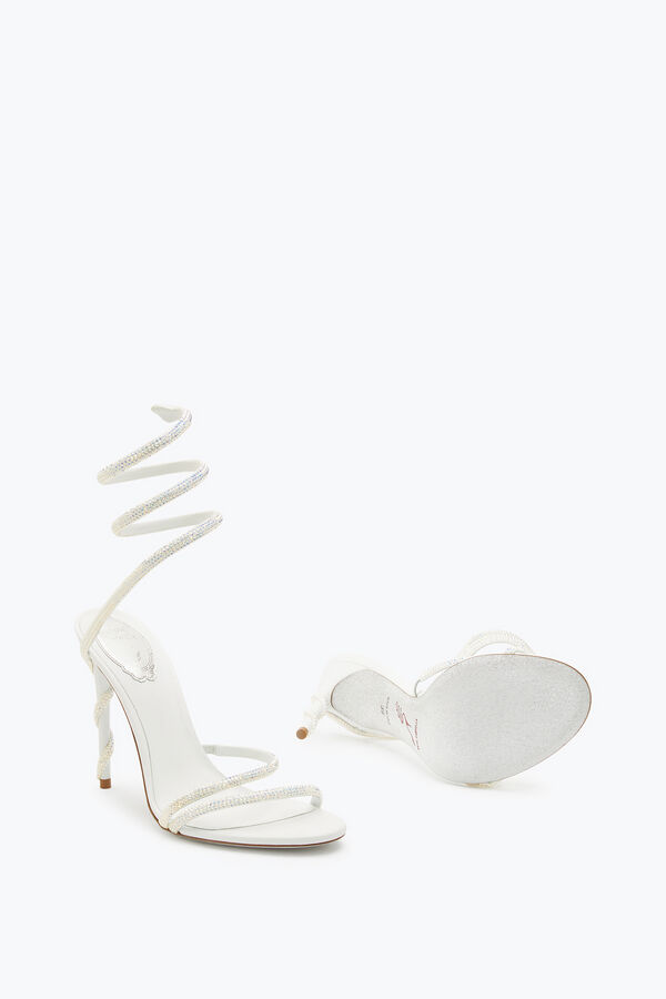 jeweled margot swarovski white sandal jewel rene caovilla