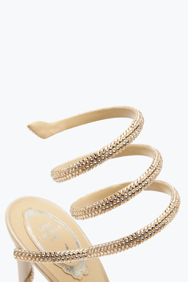 jeweled margot champagne platform sandal 120 rene caovilla