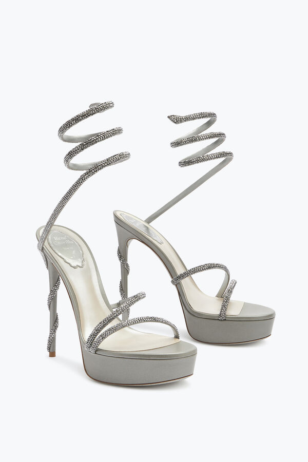 jeweled margot crystals gray platform sandal 130 rene caovilla