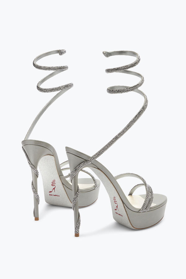 jeweled margot crystals gray platform sandal 130 rene caovilla