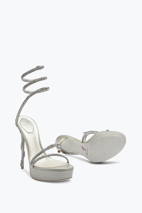 jeweled margot crystals gray platform sandal 130 rene caovilla