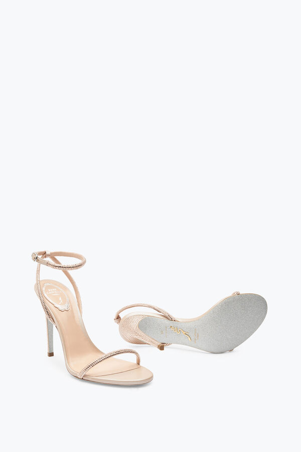 jeweled ellabrita crystal blush sandal 105 rene caovilla